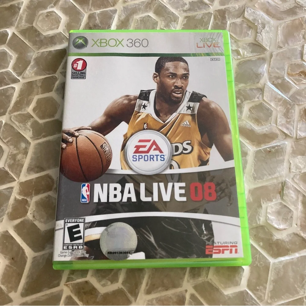 BUNDLE: Microsoft Xbox 360 Live NBA Live 07 & 08